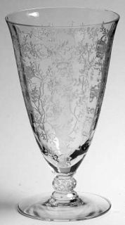 Fostoria Chintz (Etched) Juice Glass   Stem #6026, Etch #338
