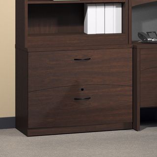 Mayline Brighton Series Mocha Lateral File (MochaMaterials Laminate, PVCDimensions 29 inches high x 36 inches wide x 20 inches deepLow pressure laminate surfaces are exceptionally durable and scratch resistantPVC edge banding protects against bumps and 