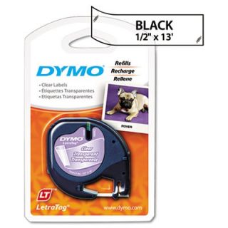 Dymo LetraTag Plastic Label Tape Cassette