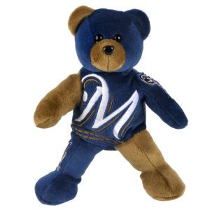 Milwaukee Brewers Team Beans MLB 8 Inch Thematic Bear