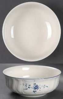Villeroy & Boch Vieux Luxembourg Coupe Cereal Bowl, Fine China Dinnerware   Blue