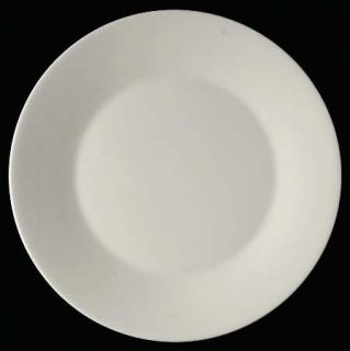 Minton White Monarch Salad Plate, Fine China Dinnerware   All White,Bone,Coupe S