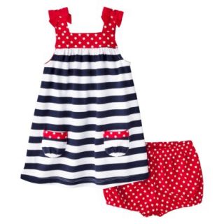 Just One YouMade by Carters Newborn Girls 2 Piece Dress Set   Anthem Red 9 M
