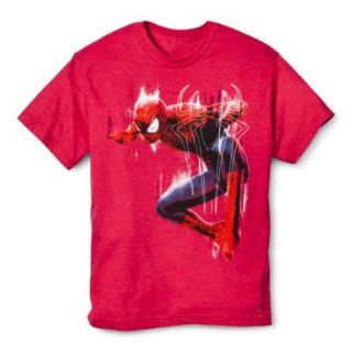 Spiderman Boys Graphic Tee   Red S
