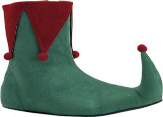 Mens Funtasma Elf 15   Green/Red Microfiber Boots