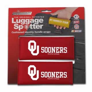 The Original Patented Ncaa Oklahoma Sooners Luggage Spotter (set Of 2)