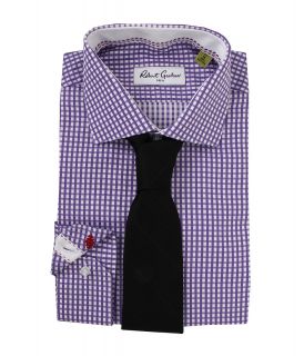 Robert Graham Lyon Dress Shirt Mens Dress (Purple)