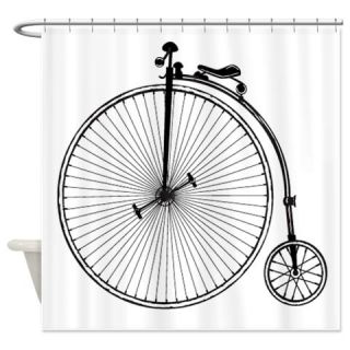  Vintage Bicycle Shower Curtain  Use code FREECART at Checkout