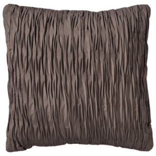 Threshold Pintuck Toss Pillow   Gray (20x20)