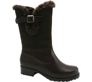 Womens Trotters Blizzard   Mocha Smooth Boots