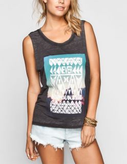 Never Found Womens Muslce Tank Black In Sizes X Small, Large, Small, X L