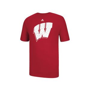 Wisconsin Badgers adidas NCAA Primal Logo T Shirt