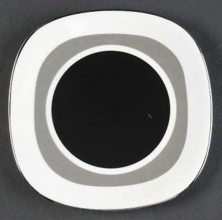 Block China Interaction Bread & Butter Plate, Fine China Dinnerware   Transition