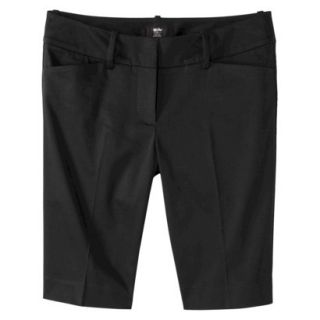 Mossimo Petites Bermuda Shorts   Black 2P