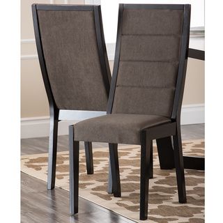 Abbyson Living Manning Espresso Dining Chairs (set Of 2)