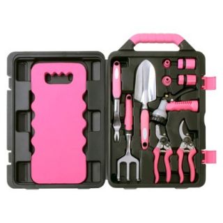 Apollo Tools Pink Garden Tool Kit   11pc