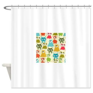 Abstract seamless pattern with cute Shower Curtain  Use code FREECART at Checkout