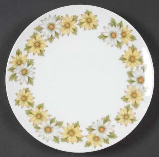 Noritake Marguerite Salad Plate, Fine China Dinnerware   Yellow&White Daisies W/