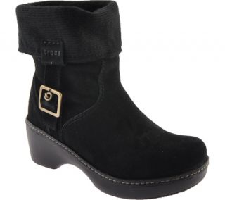 Womens Crocs Cobbler Ankle Boot   Black/Black Boots