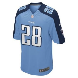 NFL Tennessee Titans (Chris Johnson) Mens Football Home Game Jersey   Coast