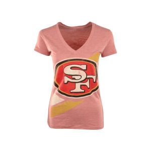 San Francisco 49ers VF Licensed Sports Group NFL Womens Victory Play V T Shirt