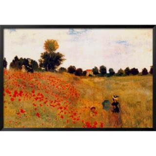 Art   Poppies Framed Poster