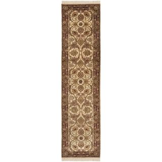 Safavieh Hand knotted Dynasty Ivory/ Red Wool Rug (26 X 10)