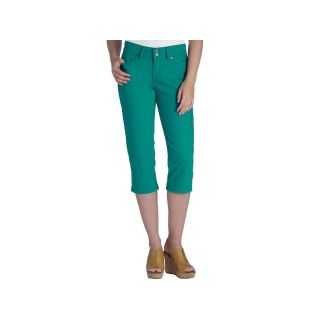 Levis 529 Styled Capris, Green, Womens