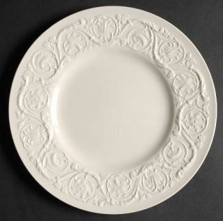 Wedgwood Patrician Plain (Old) Luncheon Plate, Fine China Dinnerware   Off White