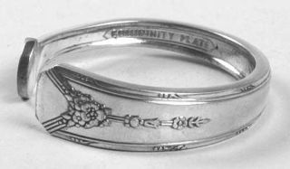 Oneida Milady (Silverplate, 1940) Napkin Ring Large HC   Silverplate, 1940,Flora