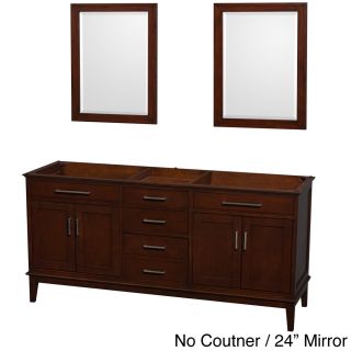 Hatton Dark Chestnut 72 inch Double Vanity