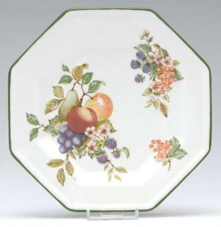 Johnson Brothers Fresh Fruit Salad Plate, Fine China Dinnerware   Fruit Design,