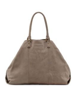Annabel Leather Trapezoid Tote Bag, New Flint   Liebeskind