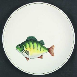 Villeroy & Boch Atlantic (Fish, No Flowers, Cream) Dinner Plate, Fine China Dinn