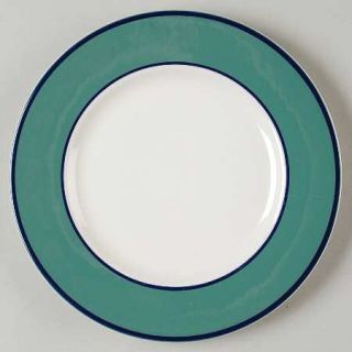 Pagnossin Spa Spruce Green Salad Plate, Fine China Dinnerware   Treviso,Teal Gre