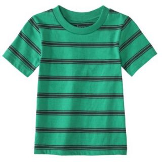 Circo Infant Toddler Boys Short Sleeve Stripe Tee   Jade 5T