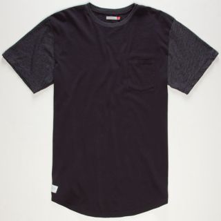 Fields Mens Pocket Tee Black In Sizes Large, X Large, Medium, Small For M