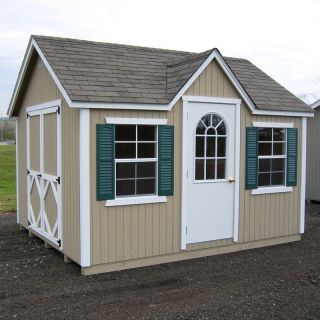 Little Cottage 16 x 12 ft. Classic Wood Cottage Panelized Garden Shed