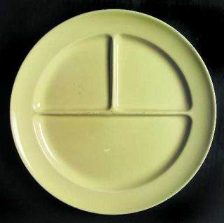 Taylor, Smith & T (TS&T) Luray Pastels Yellow Grill Plate, Fine China Dinnerware