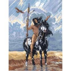 Summer Indian Counted Cross Stitch Kit 11x14 14 Count