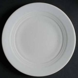 Dansk Centry White Salad Plate, Fine China Dinnerware   White Matte Texture, Emb