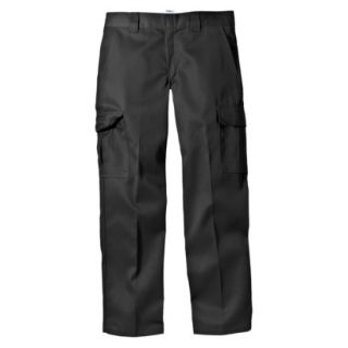 Dickies Mens Relaxed Straight Fit Cargo Work Pants   Black 32x32