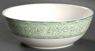 Royal Doulton Linen Leaf 6 All Purpose (Cereal) Bowl, Fine China Dinnerware   E