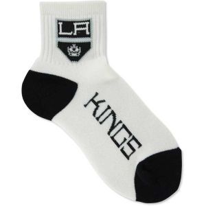 Los Angeles Kings For Bare Feet Ankle White 501 Med Sock