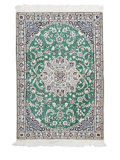Darya Rugs Persian Rug Collection, 8x10   Green