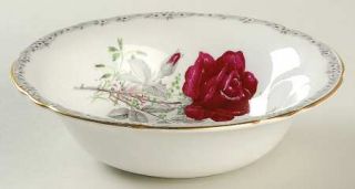 Royal Stafford Roses To Remember Scalloped Rim Cereal Bowl, Fine China Dinnerwar