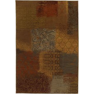 Karastan Bellingham Vallette Mocha Rug (53 X 83)