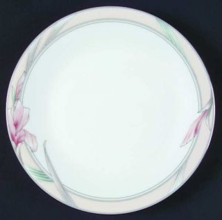 Mikasa Joy Bread & Butter Plate, Fine China Dinnerware   Bone, Pink Flowers, Pea