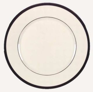 Lenox China Black Royale Dinner Plate, Fine China Dinnerware   Cosmopolitan,Blac