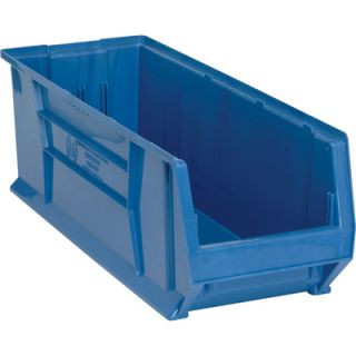 Quantum Storage Hulk Bins   4 Pack, 29 7/8in.L x 11in.W x 10in.H, Blue, Model#